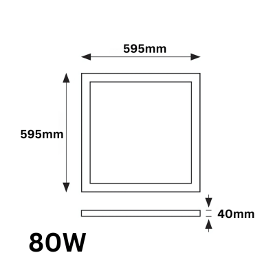 پنل توکار کف چین مدل افرا AFRA