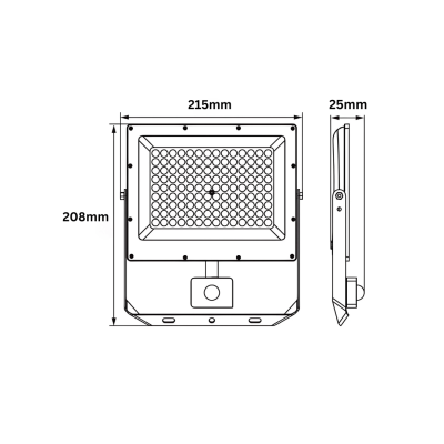 پروژکتور سنسوردار SMD مدل ایوا EVA