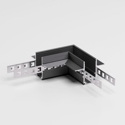 رابط ریل مگنت توکار 90 درجه