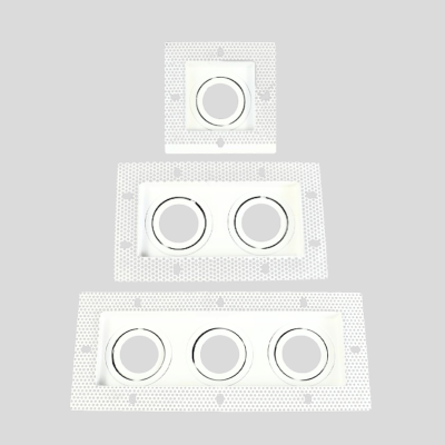 قاب توکار بدون لبه مدل کارتر CARTER