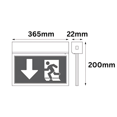 چراغ خروج EXIT