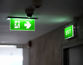 EMERGENCY AND EXIT LIGHTS
